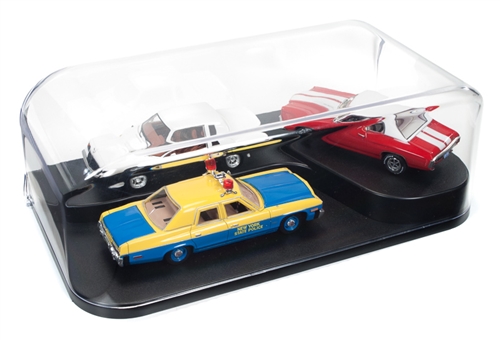 JOHNNY LIGHTNING 3-in-1 SHOWCASE DISPLAY for 1:64 1:43 1:24 Scale Die-Cast Cars 