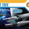 Polar Lights Star Trek U.S.S. Grissom / Klingon BoP (2-pack) Snap 1:1000 Scale Model Kit