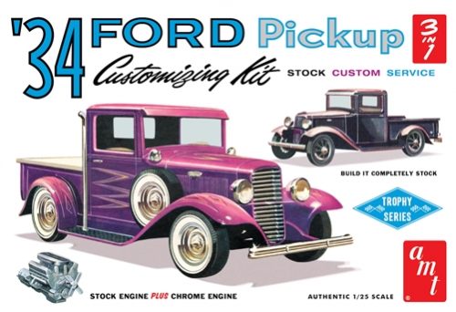 AMT 1934 Ford Pickup 1:25 Scale Model Kit