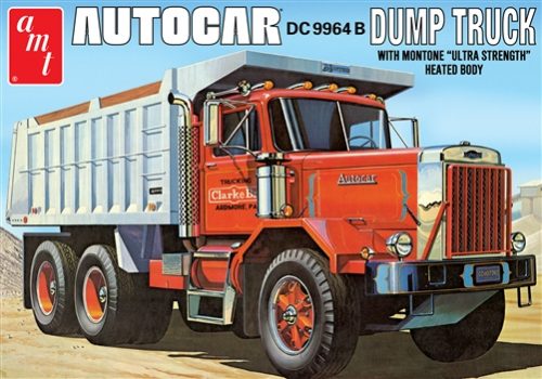 AMT Autocar Dump Truck 1:25 Scale Model Kit