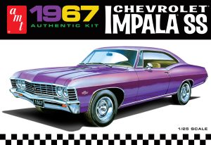 AMT 1967 Chevy Impala SS (Stock) 1:25 Scale Model Kit