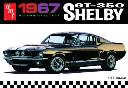 AMT 1967 Shelby GT350 - White 1:25 Scale Model Kit