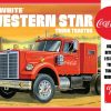 "PRE-ORDER" AMT White Western Star Semi Tractor (Coca Cola) 1:25 Scale Model Kit
