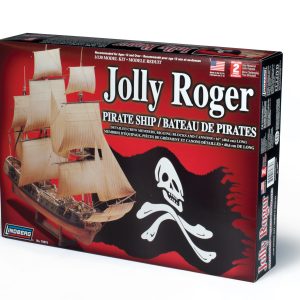 Lindberg Jolly Roger Pirate Ship 1/130 Scale Model Kit
