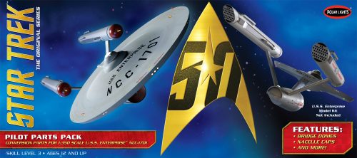 Star Trek TOS U.S.S. Enterprise Pilot Parts Pack 1:350 Scale