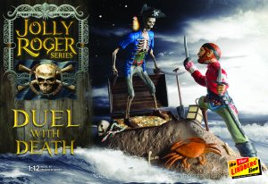 Lindberg Jolly Roger Series: Duel with Death 2T 1:12 Scale Model Kit