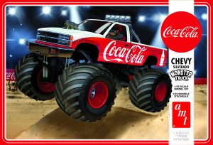 AMT 1988 Chevy Silverado Monster Truck (Coca-Cola) 1:25 Scale Model Kit