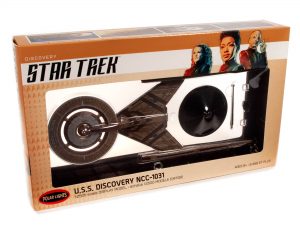 Polar Lights Star Trek Discovery U.S.S. Discovery Prebuilt Display Model 1:2500 Scale