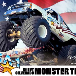 AMT USA-1 Chevy Silverado Monster Truck 1:25 Scale Model Kit