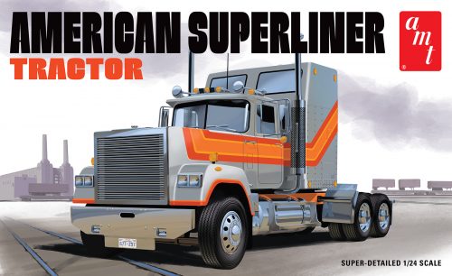 AMT American Superliner Semi Tractor 1:24 Scale Model Kit