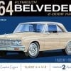 AMT 1964 PLYMOUTH BELVEDERE (W-SLANT 6 ENGINE) 1:25 SCALE MODEL KIT