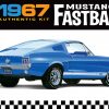 AMT 1967 FORD MUSTANG GT FASTBACK 1:25 SCALE MODEL KIT