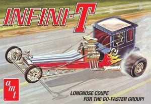 AMT INFINI-T CUSTOM DRAGSTER 1:25 SCALE MODEL KIT