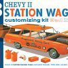 AMT 1963 CHEVY II STATION WAGON W/TRAILER 1:25 SCALE MODEL KIT