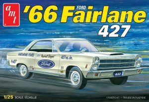 AMT 1966 FORD FAIRLANE 427 1:25 SCALE MODEL KIT