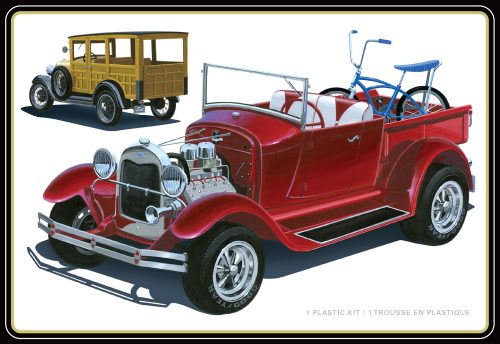 AMT 1929 FORD WOODY PICKUP 1:25 SCALE MODEL KIT