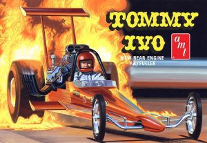 AMT TOMMY IVO REAR ENGINE DRAGSTER 1:25 SCALE MODEL KIT
