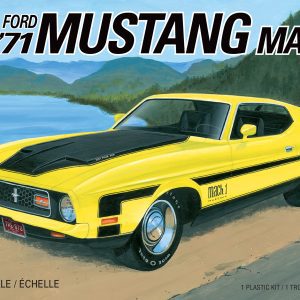 AMT 1971 FORD MUSTANG MACH I 1:25 SCALE MODEL KIT