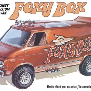 AMT 1975 CHEVY VAN "FOXY BOX" 1:25 SCALE MODEL KIT