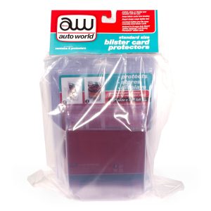 AUTO WORLD STANDARD SIZE BLISTER CARD PROTECTOR (6PK)