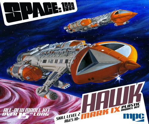 MPC SPACE: 1999 HAWK MK IV 1:48 SCALE MODEL KIT