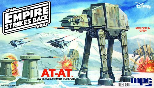 MPC STAR WARS: THE EMPIRE STRIKES BACK AT-AT 1:100 SCALE MODEL KIT