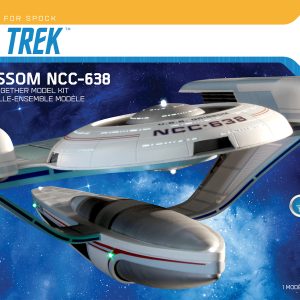 POLAR LIGHTS STAR TREK U.S.S. GRISSOM 1:350 SCALE MODEL KIT