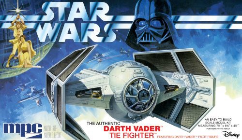 MPC STAR WARS: A NEW HOPE DARTH VADER TIE FIGHTER 1:32 SCALE MODEL KIT