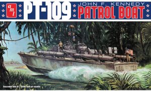 AMT JOHN F. KENNEDY PT-109 1:64 SCALE MODEL KIT