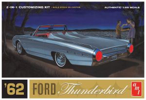 AMT 1962 FORD THUNDERBIRD 1:25 SCALE MODEL KIT