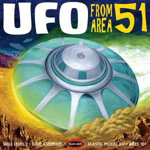 POLAR LIGHTS AREA 51 UFO 1:48 SCALE MODEL KIT