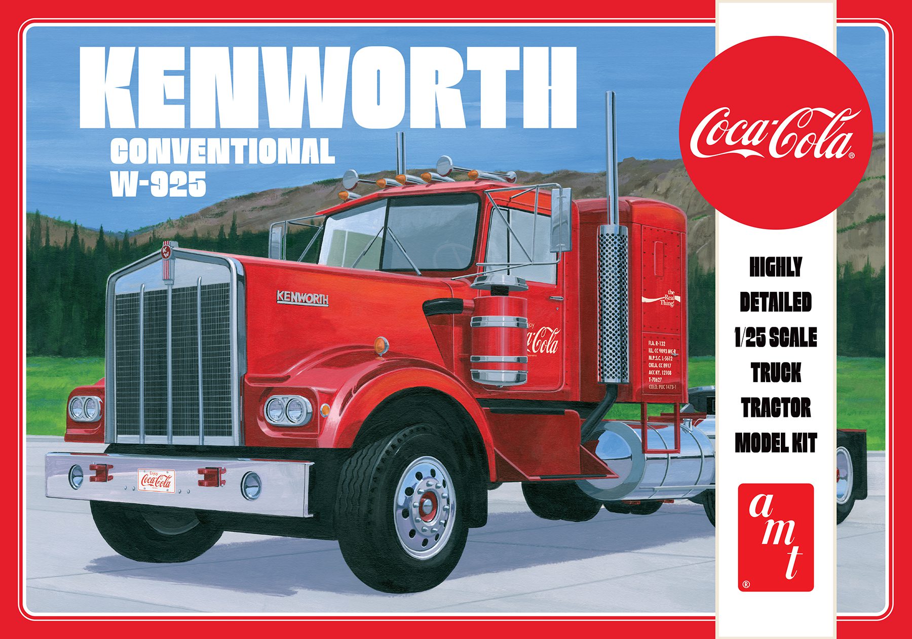 Kenworth Model Truck Visor 1/25 Scale 
