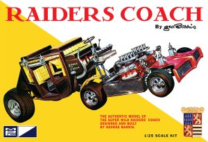 MPC GEORGE BARRIS RAIDERS COACH 1:25 SCALE MODEL KIT