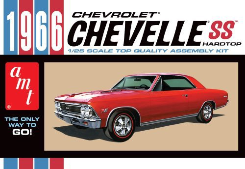 AMT 1966 CHEVY CHEVELLE SS 1:25 SCALE MODEL KIT