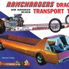 MPC RAMCHARGERS DRAGSTER & TRANSPORTER TRUCK 1:25 SCALE MODEL KIT