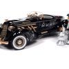 AUTO WORLD MONOPOLY 1935 AUBURN 851 SPEEDSTER MONOPOLY 1:18 SCALE DIECAST - Image 12