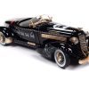 AUTO WORLD MONOPOLY 1935 AUBURN 851 SPEEDSTER MONOPOLY 1:18 SCALE DIECAST - Image 9