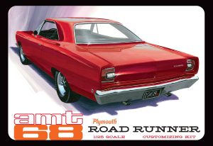 AMT 1968 PLYMOUTH ROAD RUNNER CUSTOMIZING KIT 1:25 SCALE MODEL KIT