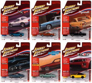 JOHNNY LIGHTNING MUSCLE CARS USA 2022 RELEASE 2 SET B - 1:64 DIECAST