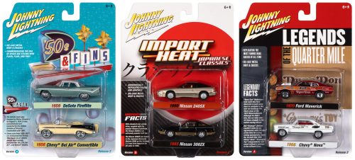 JOHNNY LIGHTNING THEMED 1:64 DIE CAST 2-PACK - 2022 RELEASE 2 – VERSION A