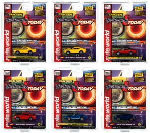 AUTO WORLD XTRACTION YESTERDAY & TODAY HO SCALE SLOT CAR