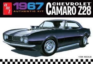 AMT 1967 CHEVY CAMARO Z28 1:25 SCALE MODEL KIT