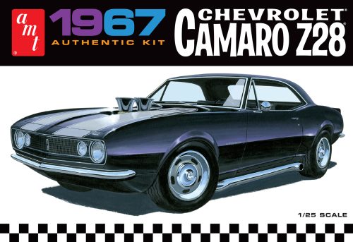 AMT 1967 CHEVY CAMARO Z28 1:25 SCALE MODEL KIT