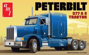 AMT CLASSIC PETERBILT 377 A/E TRACTOR 1:24 SCALE MODEL KIT