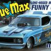 MPC BLUE MAX LONG NOSE MUSTANG FUNNY CAR 1:25 SCALE MODEL KIT