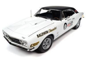 AMERICAN MUSCLE 1967 CHEVROLET CAMARO SS (BALDWIN MOTION) 1:18 SCALE DIECAST