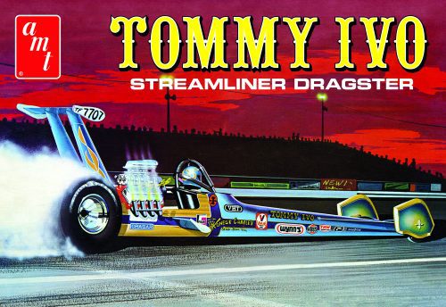 AMT TOMMY IVO STREAMLINER DRAGSTER 1:25 SCALE MODEL KIT