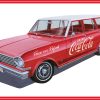 AMT 1963 CHEVY II NOVA WAGON W/CRATES COKE 1:25 SCALE MODEL KIT