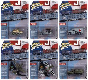 JOHNNY LIGHTNING MILITARY 2022 RELEASE 2 DIECAST - SET A