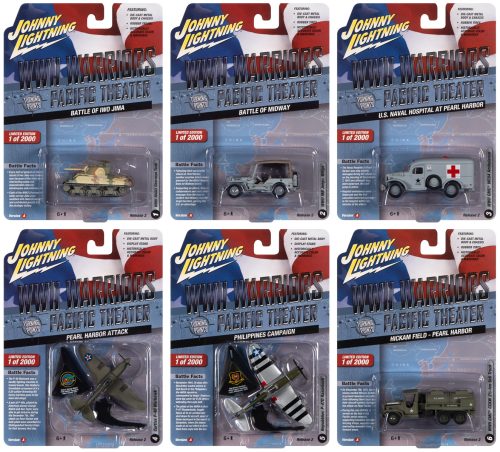 JOHNNY LIGHTNING MILITARY 2022 RELEASE 2 DIECAST - SET A